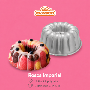 Molde de aluminio rosca imperial