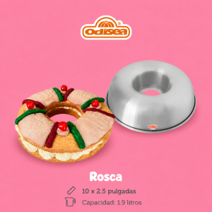 Molde de aluminio rosca 10x2.5