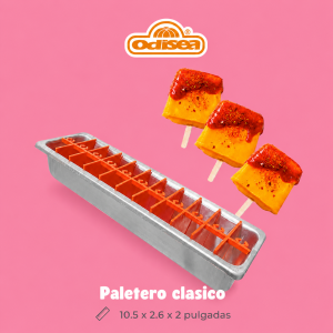 Molde de aluminio paletero clasico