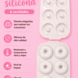 Molde de silicona dona